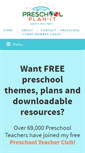 Mobile Screenshot of preschool-plan-it.com